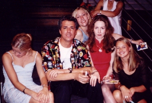 Actors on the Steps